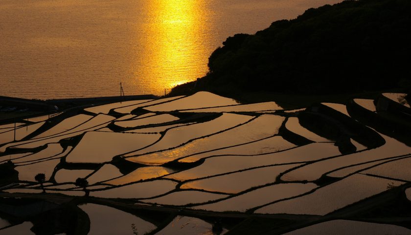 長崎県の絶景スポット「土谷棚田」