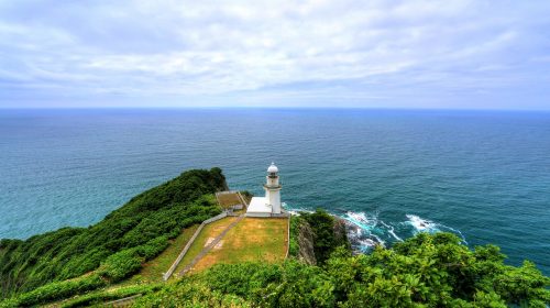 チキウ岬の絶景写真