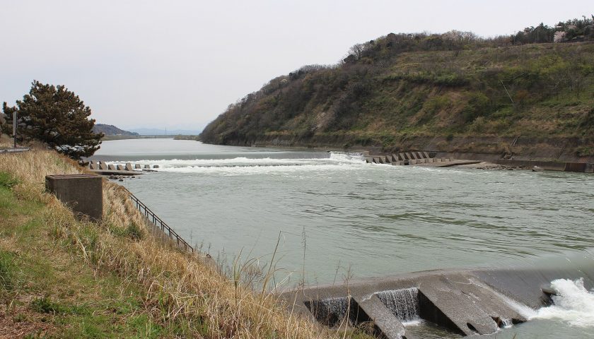 新潟県の絶景スポット「大河津分水路」