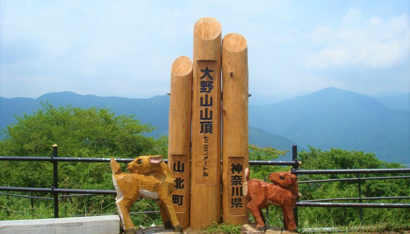 神奈川県の絶景スポット「大野山」