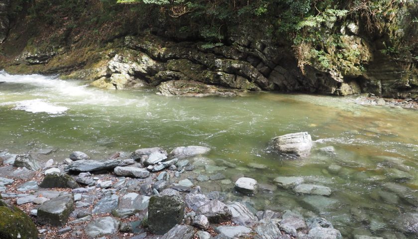 高知県の絶景スポット「安居渓谷」