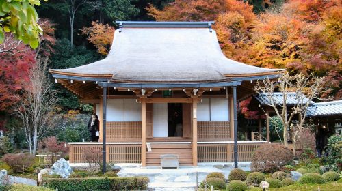 寂光院の絶景写真