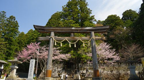 戸隠神社の絶景写真
