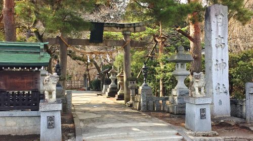 日高神社の絶景写真