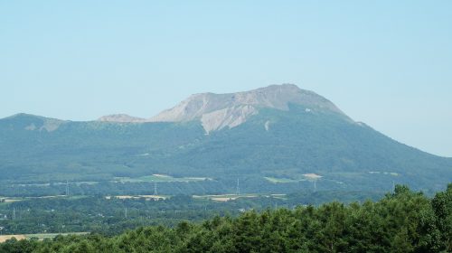 有珠山の絶景写真