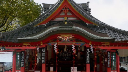 服部天神宮の絶景写真