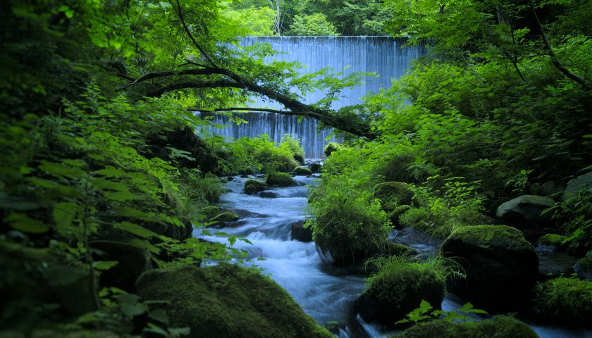 鳥取県の絶景スポット「木谷沢渓流」