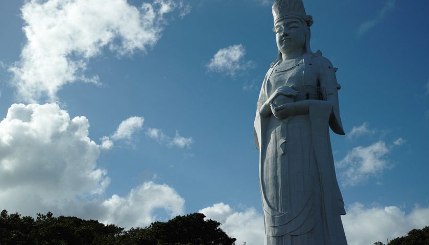 千葉県の絶景スポット「東京湾観音」