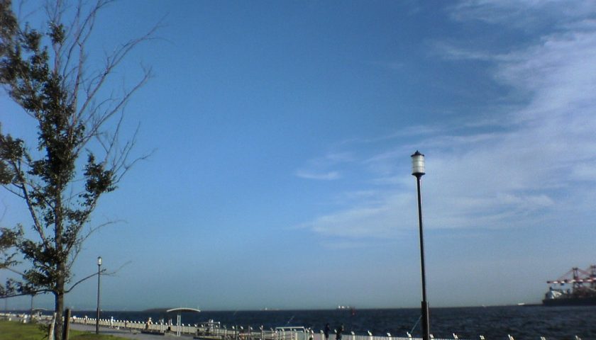 神奈川県の絶景スポット「東扇島西公園」