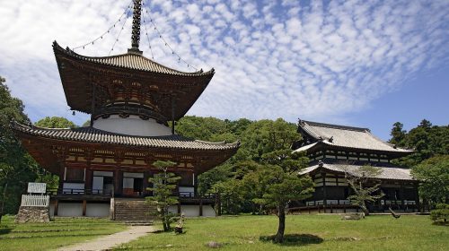 根来寺の絶景写真