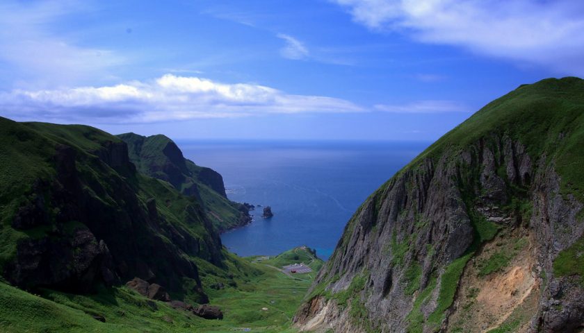 北海道の絶景スポット「桃岩展望台」