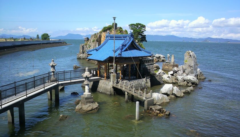 熊本県の絶景スポット「水島」