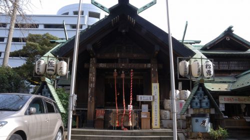 波除稲荷神社の絶景写真