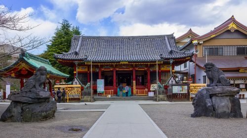 浅草神社の絶景写真
