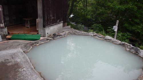 羅臼温泉の絶景写真