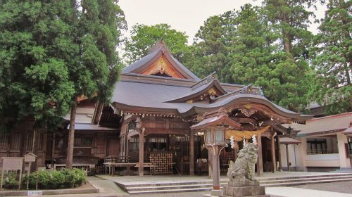白山比咩神社の絶景写真