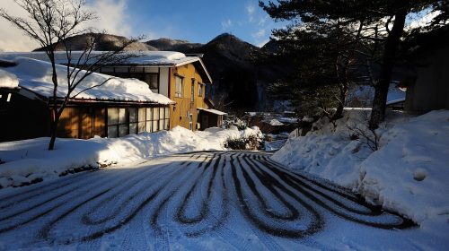福地温泉の絶景写真