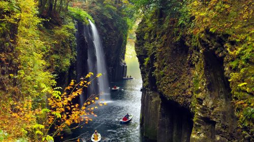 真名井の滝の絶景写真