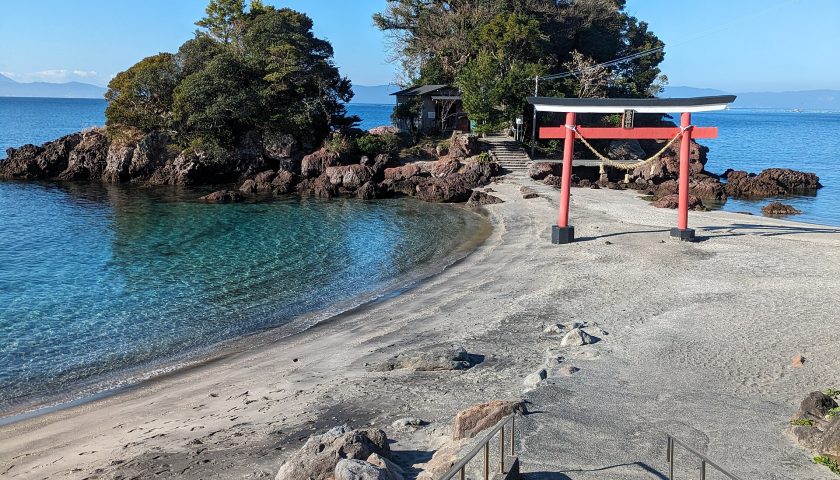 鹿児島県の絶景スポット「荒平天神」