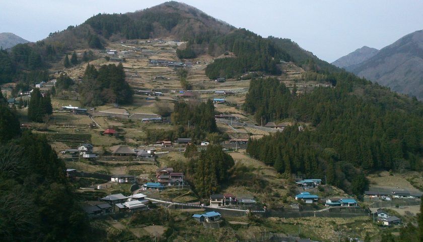 徳島県の絶景スポット「落合集落」