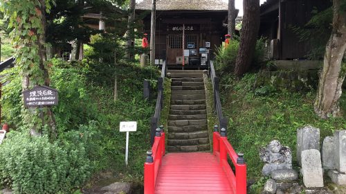 鎌原観音堂の絶景写真