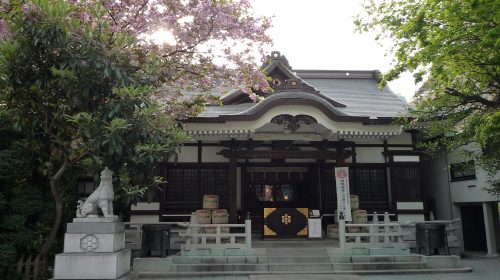 鳥越神社の絶景写真